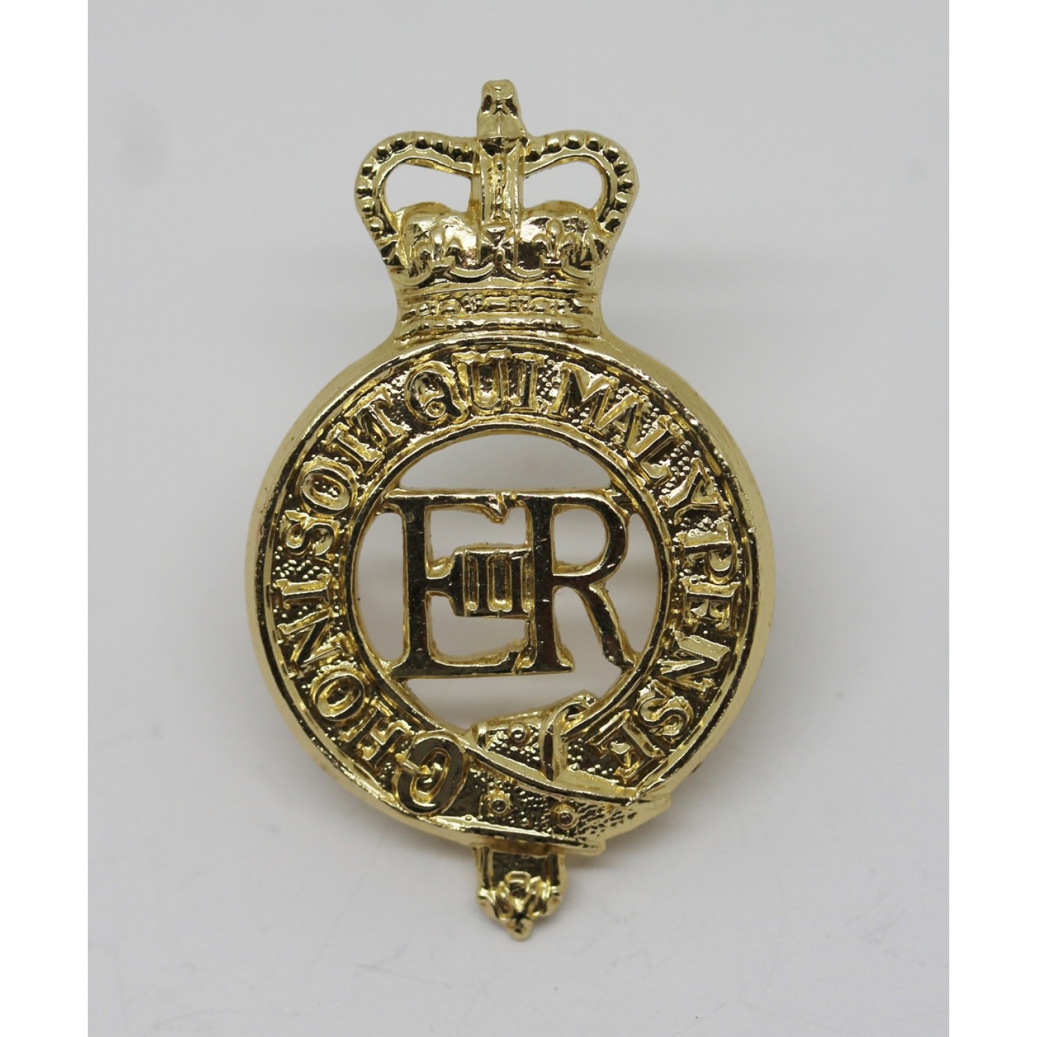 Erii Household Cavalry Anodised Staybrite Cap Badge